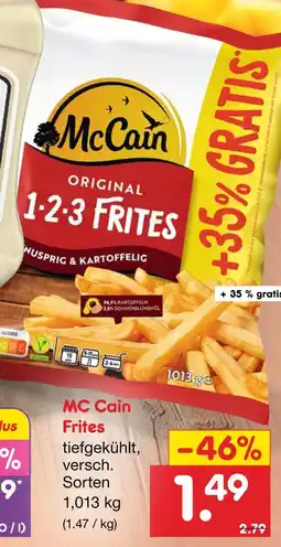 Netto Marken-Discount Mccain original 1-2-3 frites Angebot