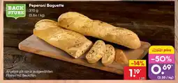 Netto Marken-Discount Peperoni baguette Angebot