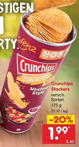 Netto Marken-Discount Lorenz crunchips stackers Angebot