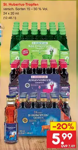 Netto Marken-Discount St. hubertus waldmeister tropfen grüner likör Angebot
