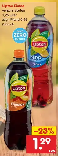 Netto Marken-Discount Lipton eistee pfirsich Angebot