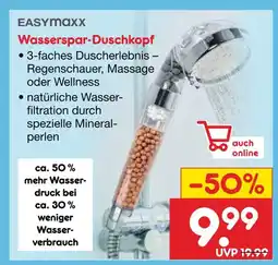 Netto Marken-Discount Easymaxx wasserspar-duschkopf Angebot