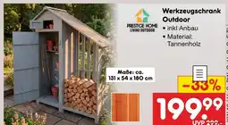 Netto Marken-Discount Prestige home living outdoor werkzeugschrank outdoor Angebot