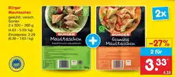 Netto Marken-Discount Bürger maultaschen traditionell schwäbisch Angebot