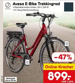 Netto Marken-Discount Agon avesa e-bike trekkingrad Angebot