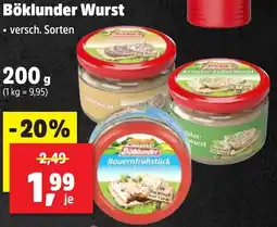 Thomas Philipps Böklunder Wurst Angebot