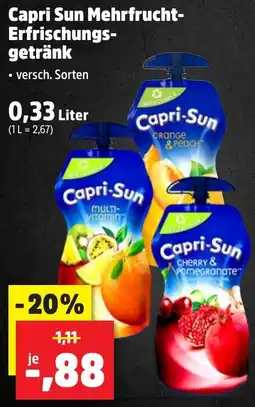 Thomas Philipps Capri Sun Mehrfrucht Erfrischungsgetränk Angebot