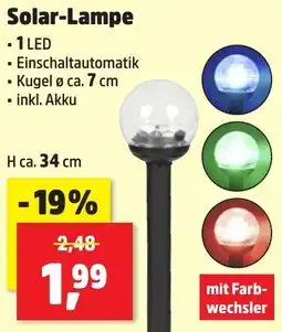 Thomas Philipps Solar-Lampe Angebot
