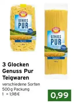 CAP Markt 3 Glocken Genuss Pur Teigwaren Angebot