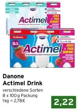 CAP Markt Danone Actimel Drink Angebot