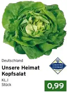 CAP Markt Unsere Heimat Kopfsalat Angebot