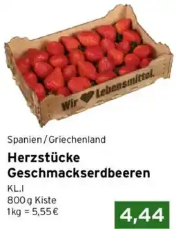 CAP Markt Herzstücke Geschmackserdbeeren Angebot