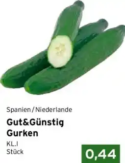 CAP Markt Gut&Günstig Gurken Angebot