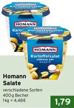 CAP Markt Homann Salate Angebot