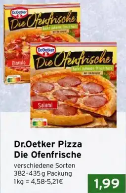CAP Markt Dr.Oetker Pizza Die Ofenfrische Angebot
