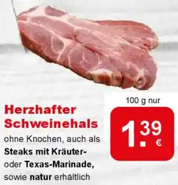 CAP Markt Herzhafter Schweinehals Angebot