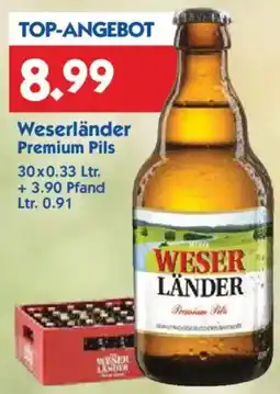 Hol'ab Getränkemarkt Weserländer Premium Pils Angebot