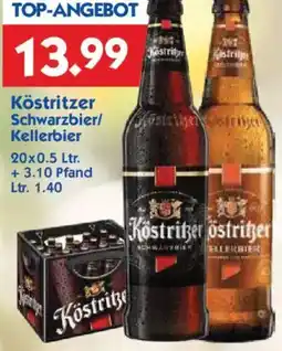 Hol'ab Getränkemarkt Köstritzer Schwarzbier/ Kellerbier Angebot