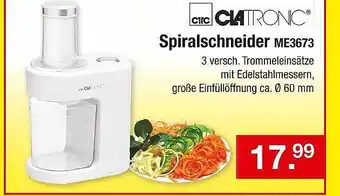 Zimmermann Ctc Ciatronic Spiralschneider ME3673 Angebot