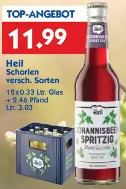 Hol'ab Getränkemarkt Heil Schorlen Angebot