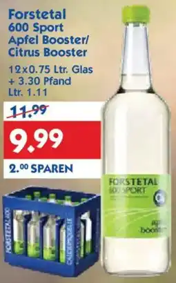 Hol'ab Getränkemarkt Forstetal 600 Sport Apfel Booster/ Citrus Booster Angebot