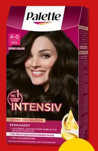 PENNY Poly Palette Intensiv Creme Coloration Dunkelbraun Angebot