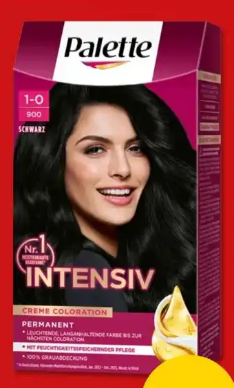 PENNY Poly Palette Intensiv Creme Coloration Schwarz Angebot