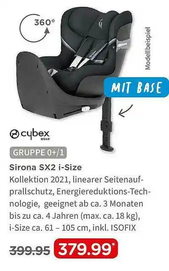 BabyOne Cybex Sirona Sx2 I-size Angebot