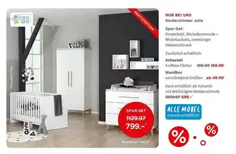 BabyOne Kinderzimmer Julie Transland Angebot