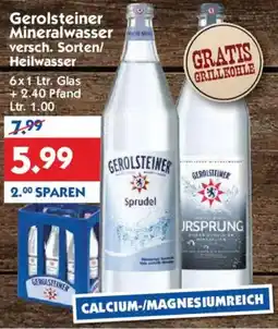 Hol'ab Getränkemarkt Gerolsteiner Mineralwasser / Heilwasser Angebot
