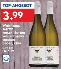Hol'ab Getränkemarkt Weinhaus Aaron Angebot