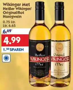 Hol'ab Getränkemarkt Wikinger Met Heißer Wikinger/ Original/Rot Honigwein Angebot