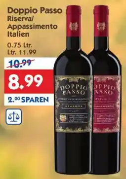 Hol'ab Getränkemarkt Doppio Passo Riserva/ Appassimento Italien Angebot