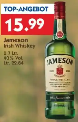 Hol'ab Getränkemarkt Jameson Irish Whiskey Angebot
