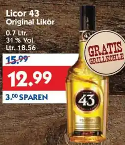 Hol'ab Getränkemarkt Licor 43 Original Likör Angebot