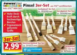 Norma Pinsel 3er-Set Angebot