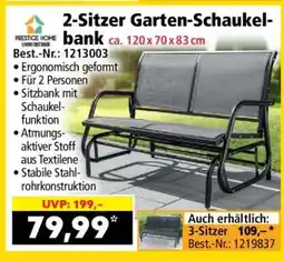 Norma 2-Sitzer Garten-Schaukelbank Angebot