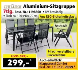 Norma Aluminium-Sitzgruppe 7tlg Angebot