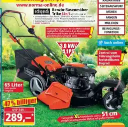 Norma Benzin-Rasenmäher Trike 6in1 Angebot