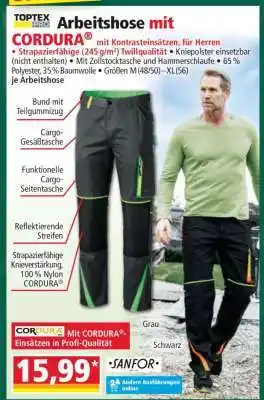 Arbeitshose mit CORDURA