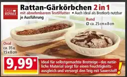Norma Rattan-Gärkörbchen 2 in 1 Angebot