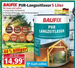 Norma BAUFIX PUR-Langzeitlasur 5 Liter Angebot