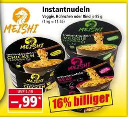 Norma Instantnudeln Angebot