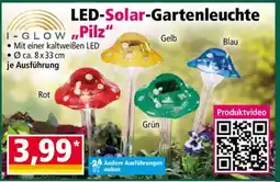 Norma LED-Solar-Gartenleuchte „Pilz“ Angebot