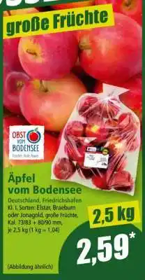Norma Äpfel vom Bodensee Angebot