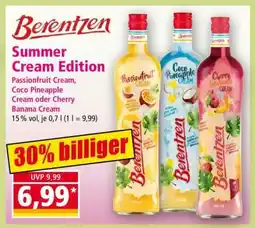 Norma Berentzen Summer Cream Edition Angebot