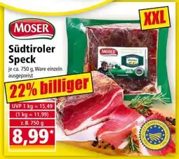 Norma Südtiroler Speck Angebot