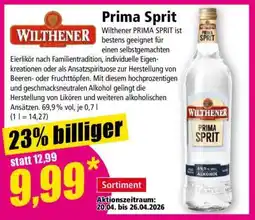 Norma Prima Sprit Angebot