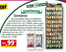 Norma Gewürze Angebot