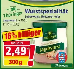 Norma Jagdwurst Angebot